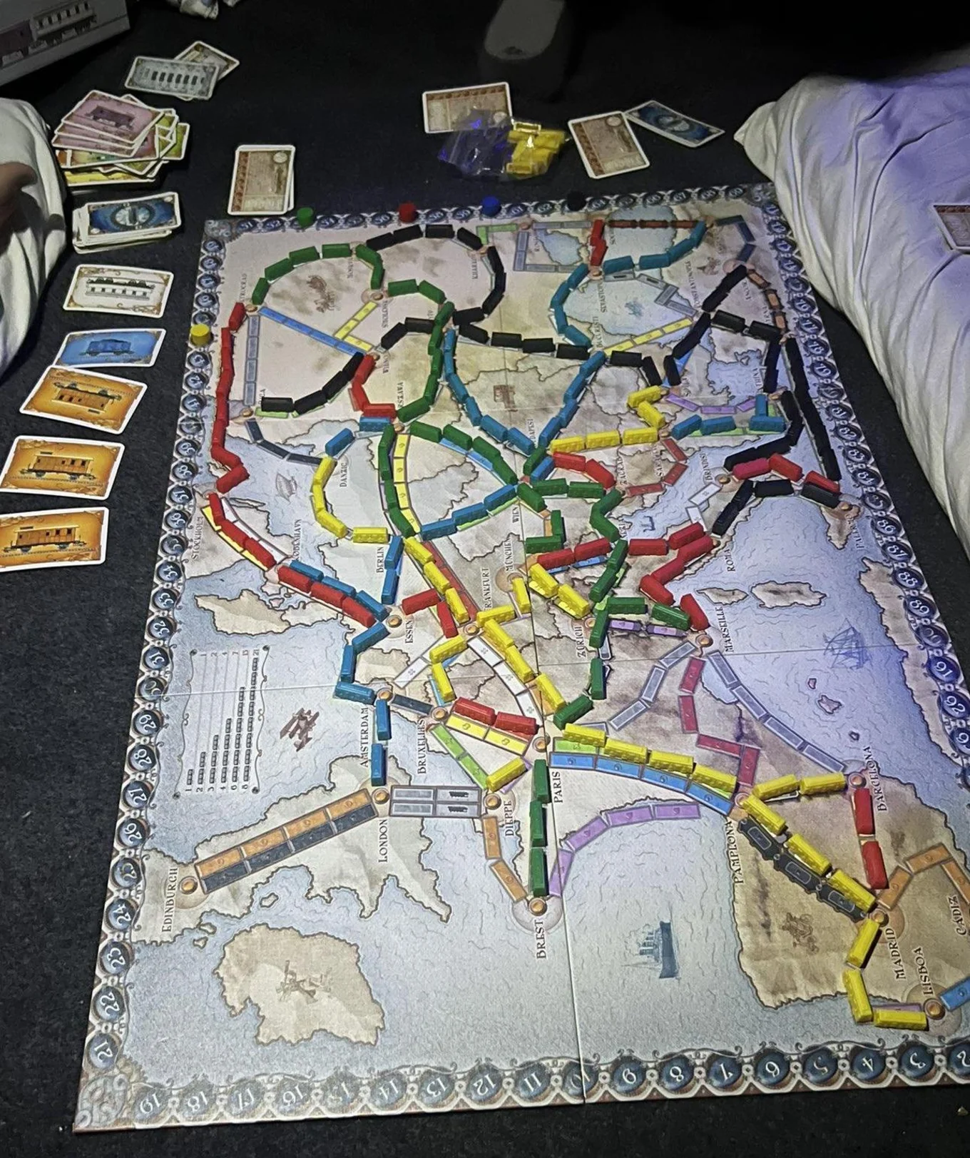 Ticket to ride game